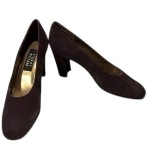 Stuart Weitzman Suede Scraper Pump